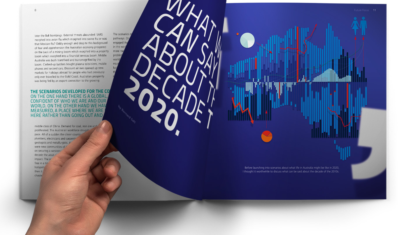 design graphic design  art direction  print editorial finance economy