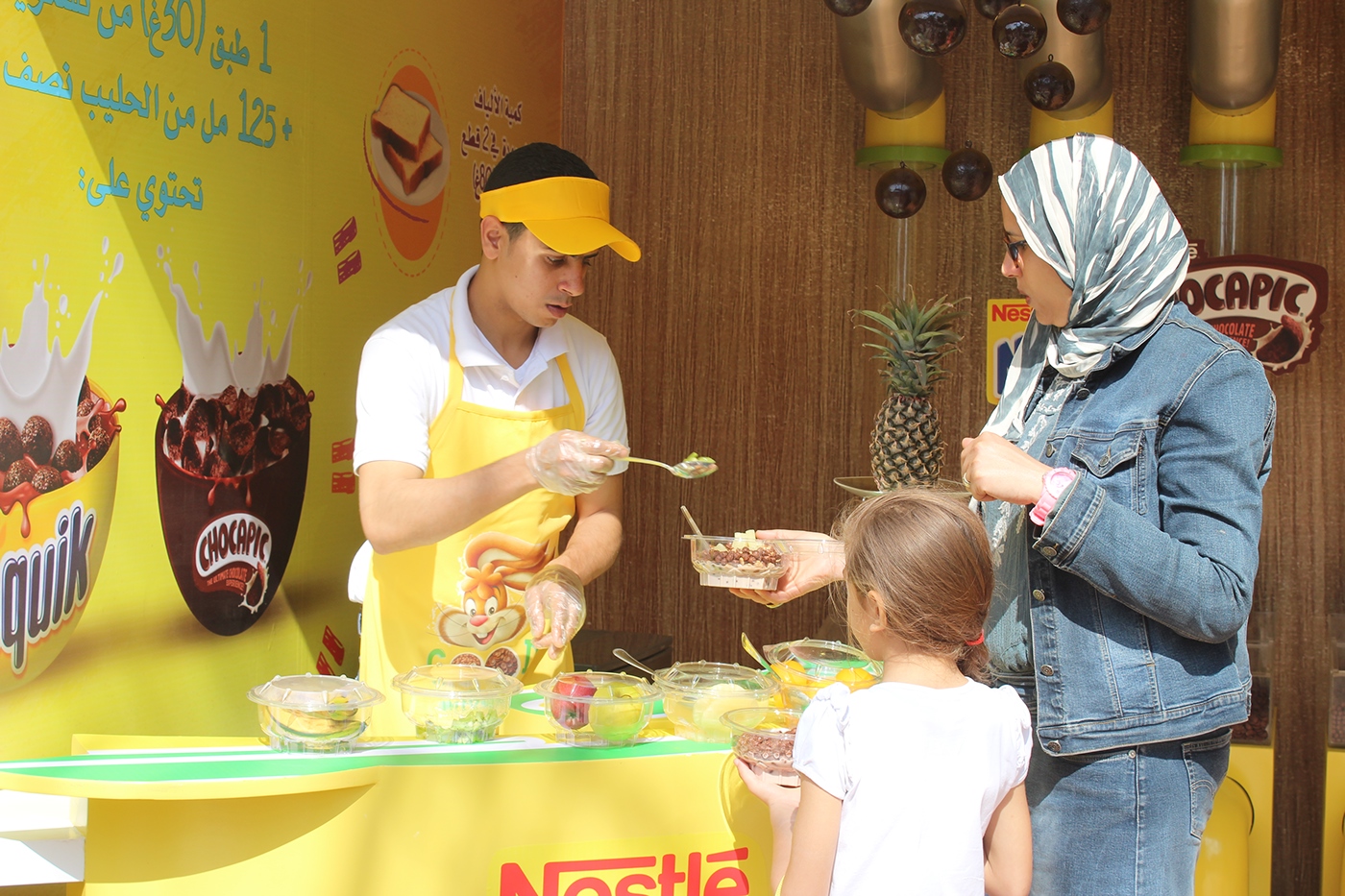 Nesquik booth CPW