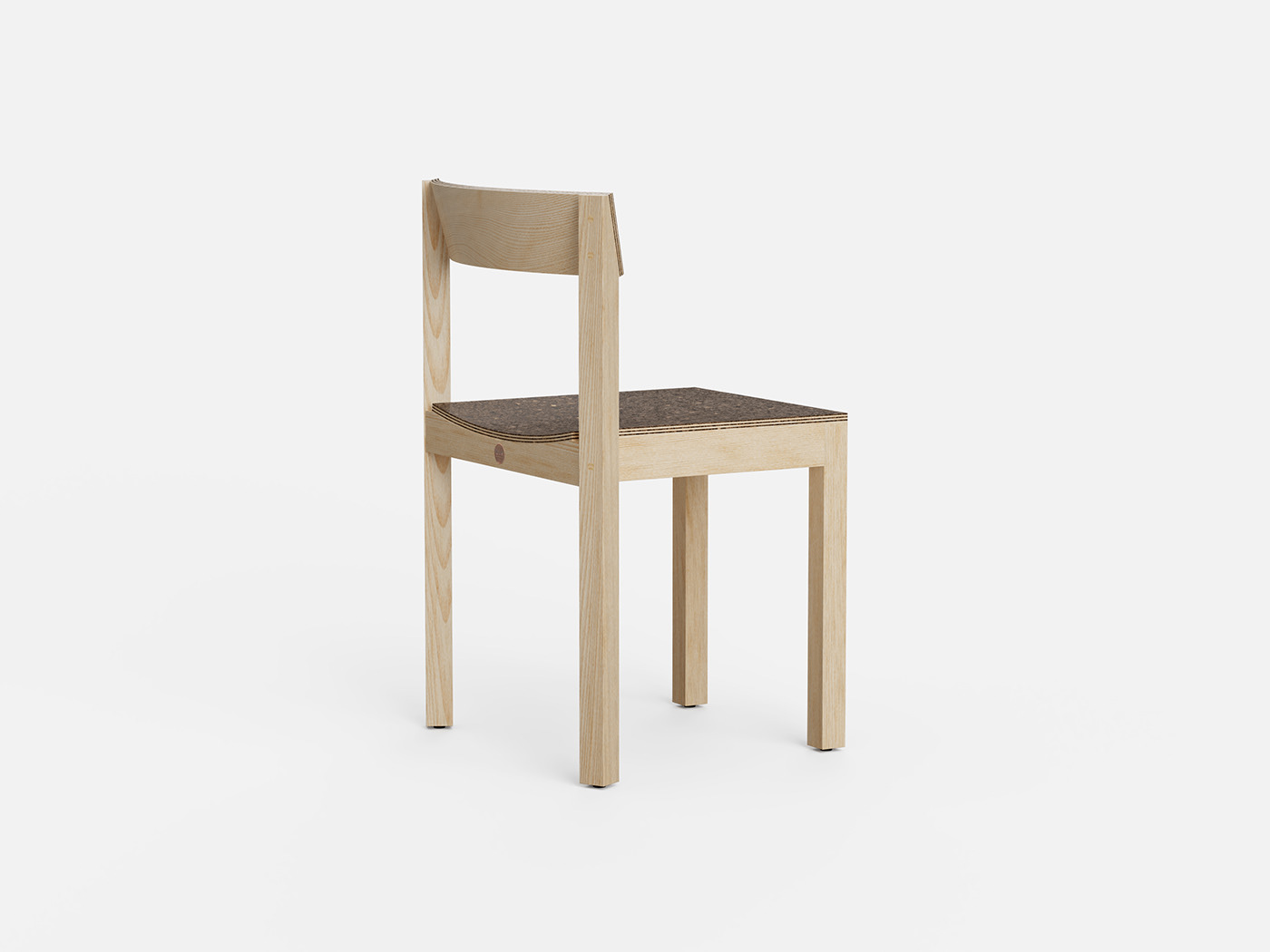 architecture chair cork ecodesign furniture gossip interior design  Stackable Sustainability wood