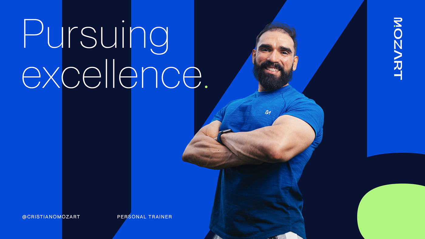 blue branding  fitness gym Health Logo Design Logotype personal trainer sports Wellness