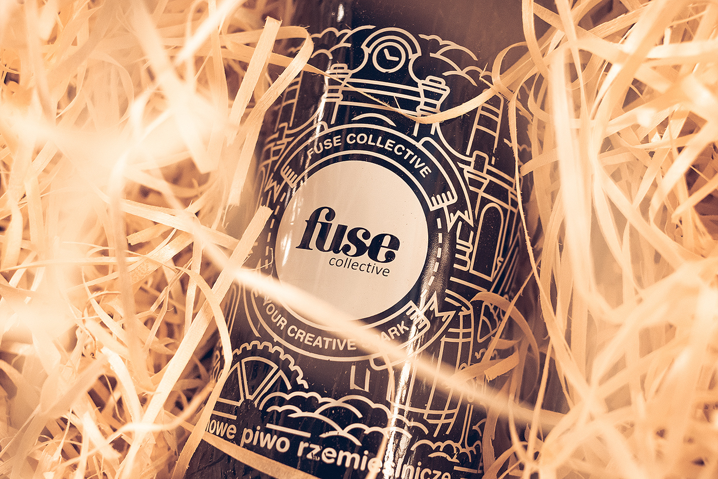 fuse Collective  fusecollective Christmas gift beer bottle lodz