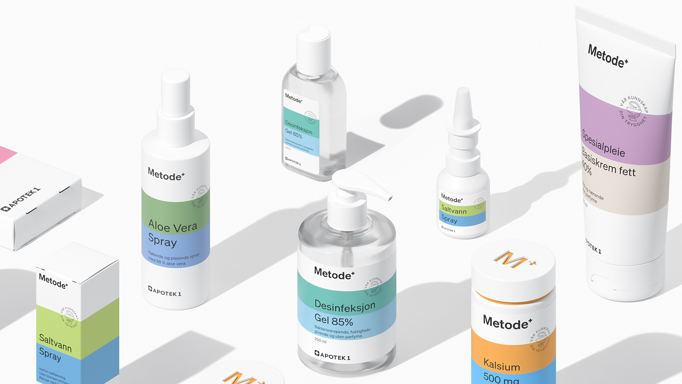 pharmacy Packaging Pharmaceutical modernist Pharma navigation medicine minimal