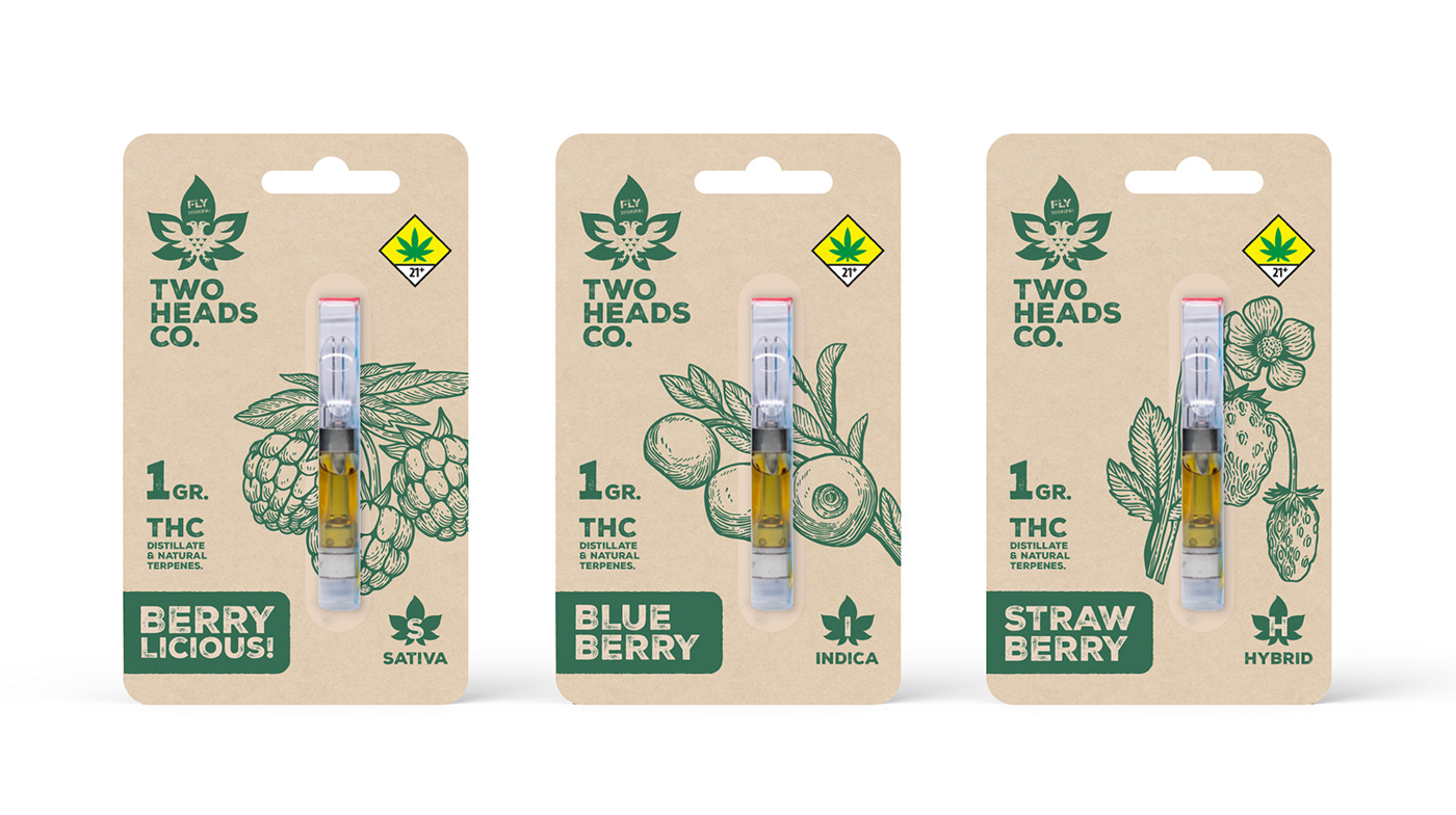 brand identity cannabis e-juice e-liquid eagle hemp label design Packaging Vape vape juice
