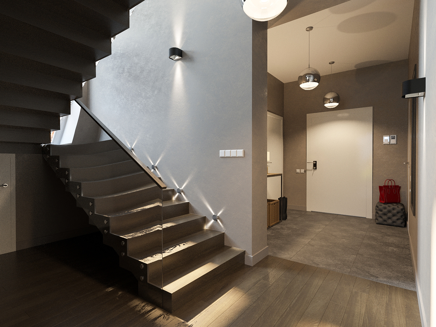 bedroom design 3D Interior visualization Render 3д спальня интерьер визуализация