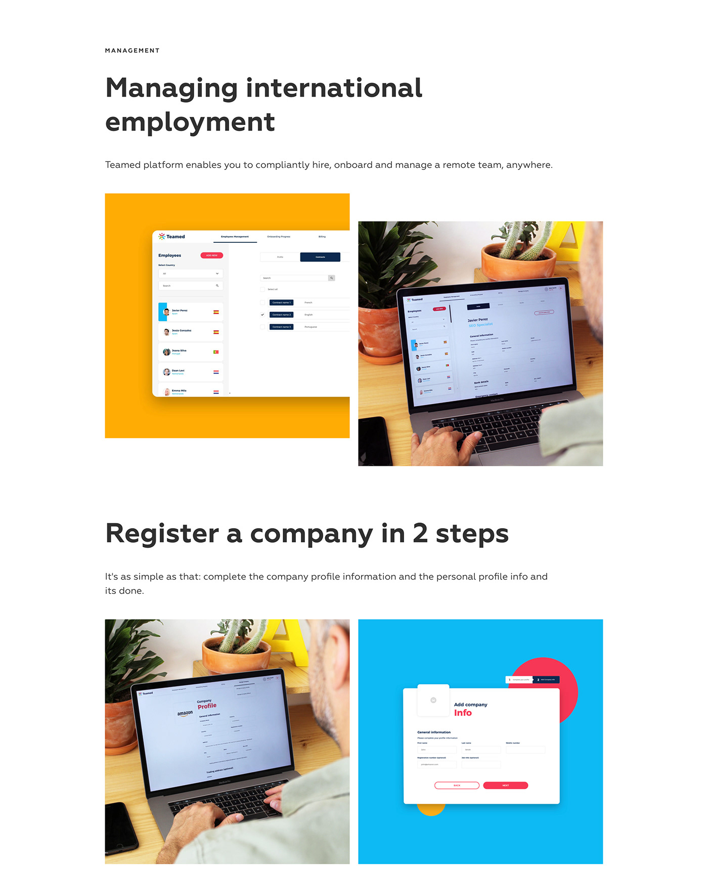 desktop HR software human resoucers online recruitment  Responsive ui design UX design Website