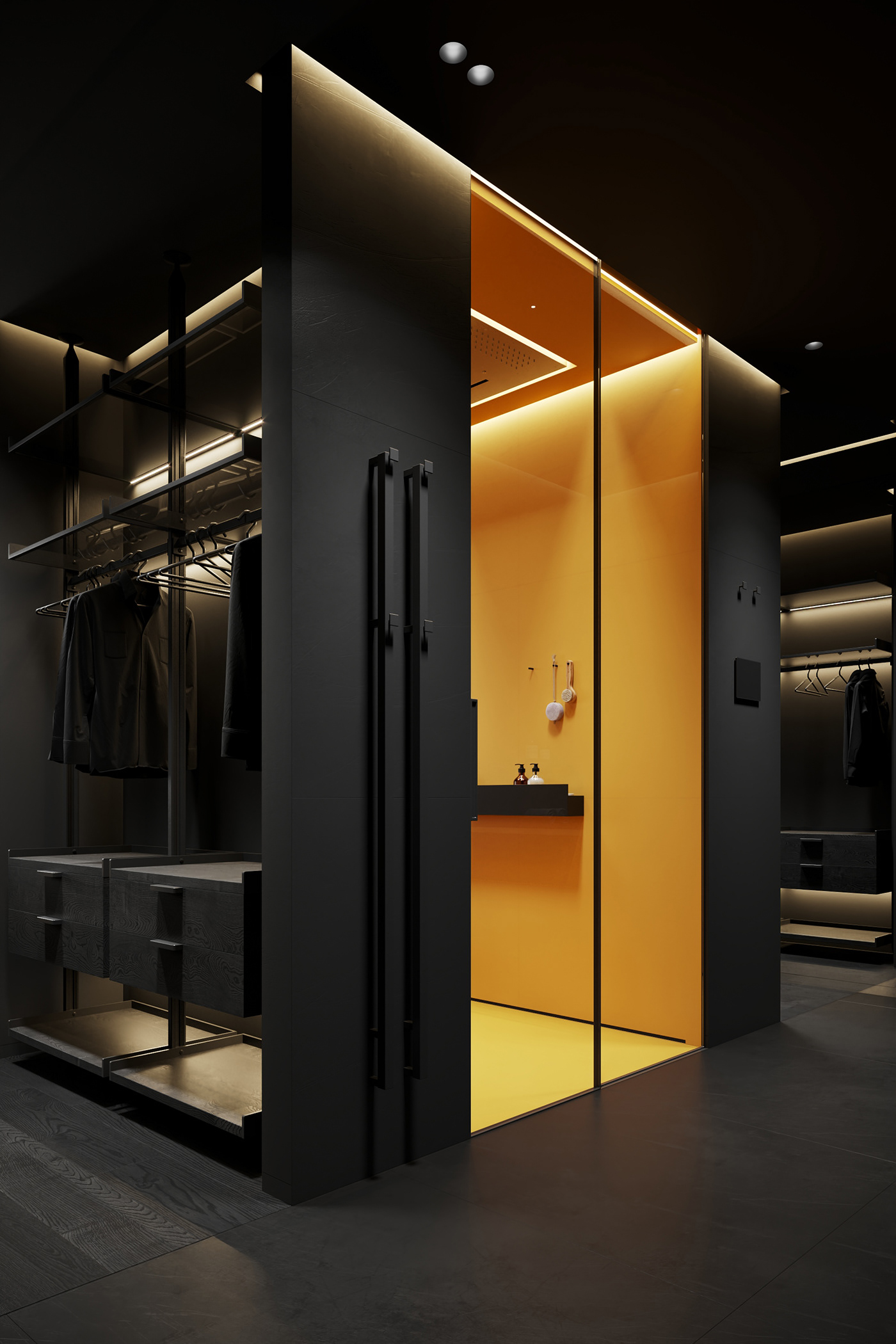 bathroom bedroom black interior design  livingroom luxury дизайн интерьера