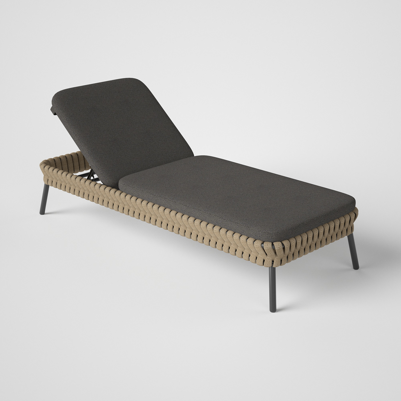 furniture sunlounger product design  3d modeling Render