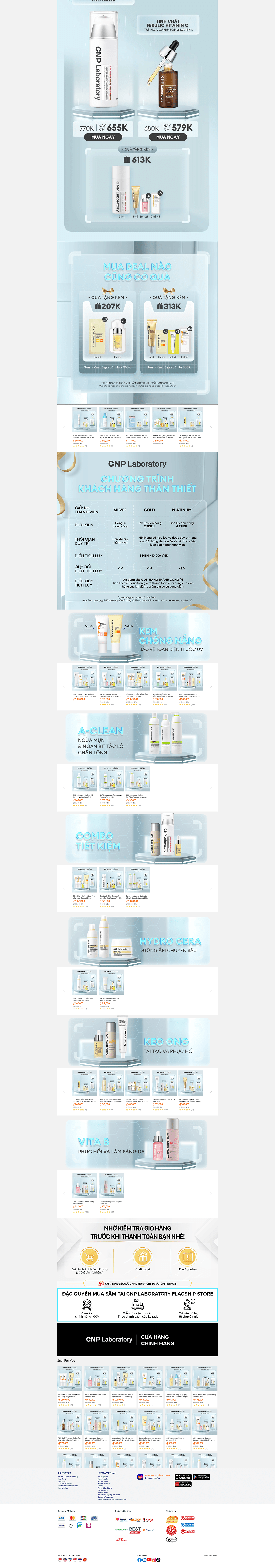 e-commerce Website Cosmetic concept lazada Ecommerce campaign