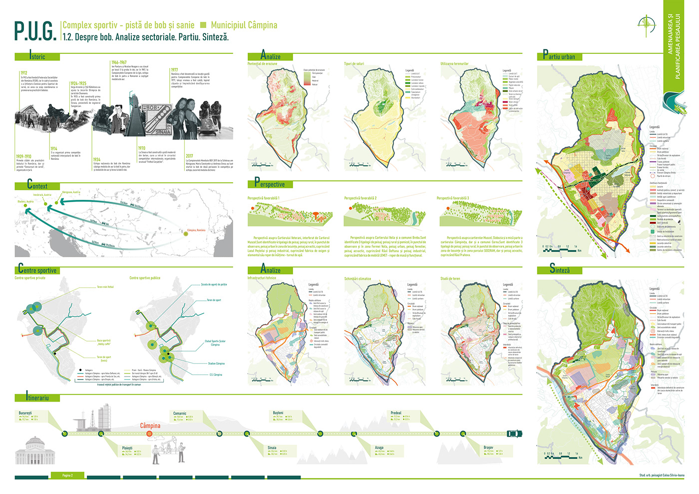 Bobsled Landscape urban planning design Graphic Designer