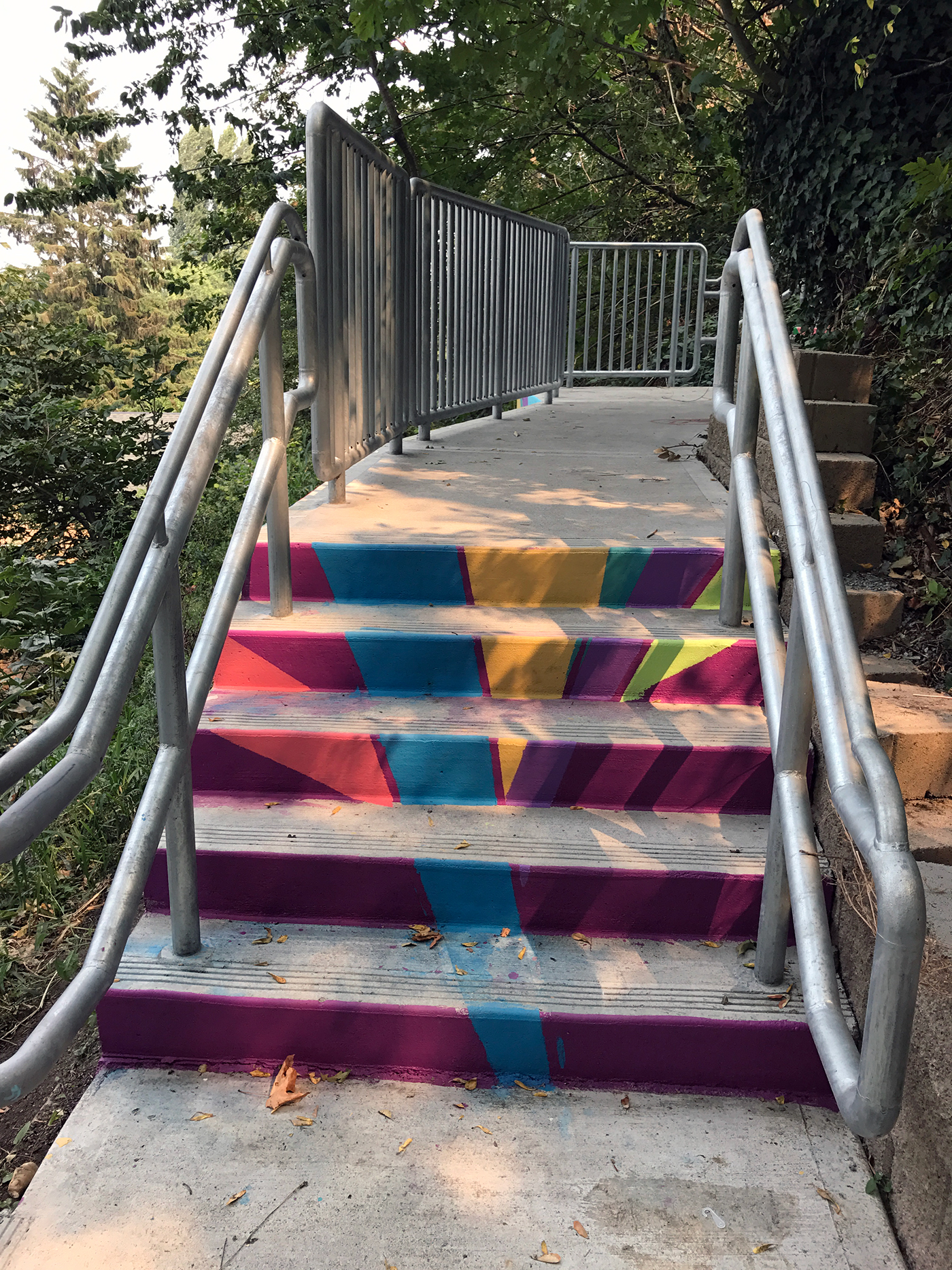 seattle public art City of Seattle onesevennine Staircase Art find it fix it