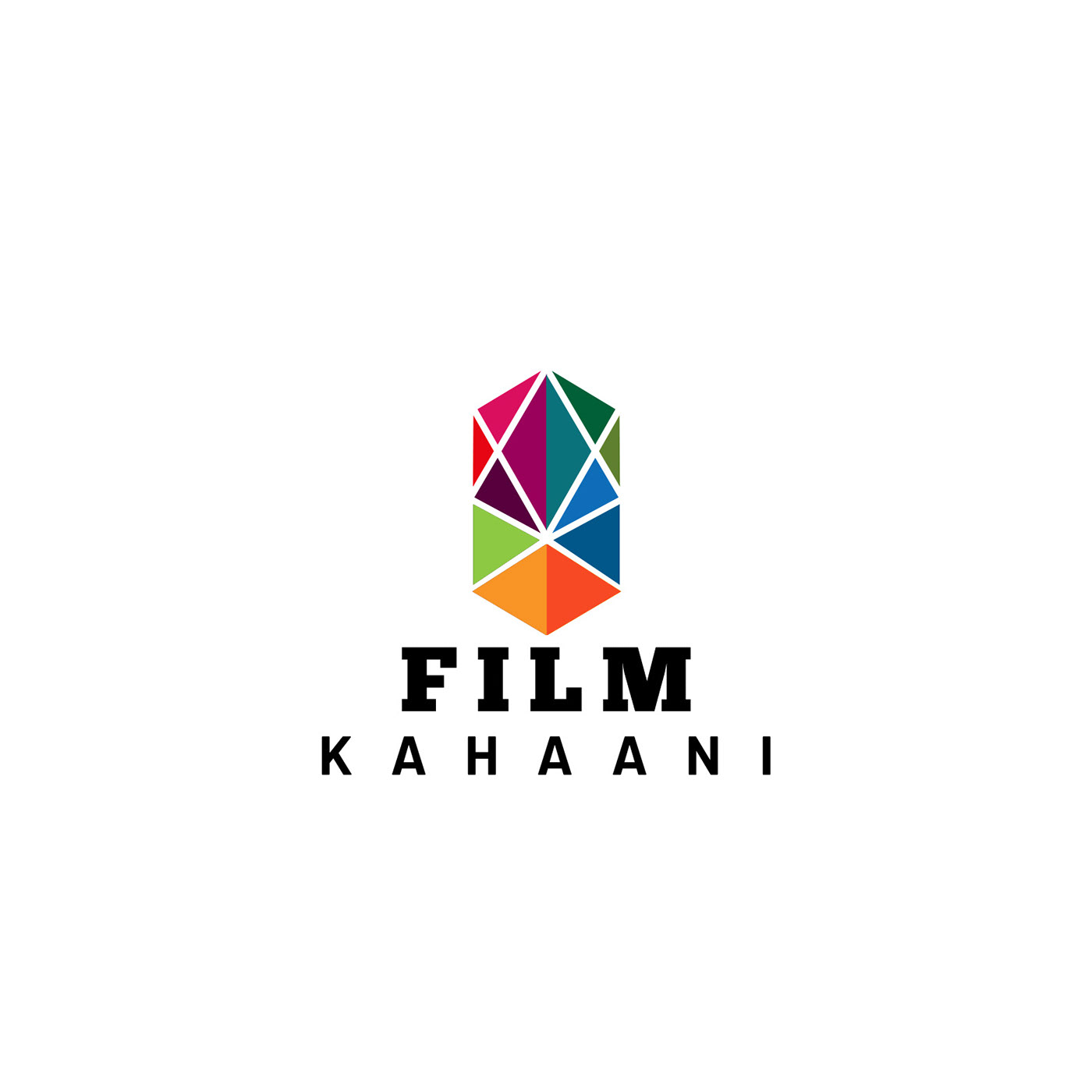 brand identity design filmkahaani islamabad Logo Design Logotype Pakistan urdu visual identity