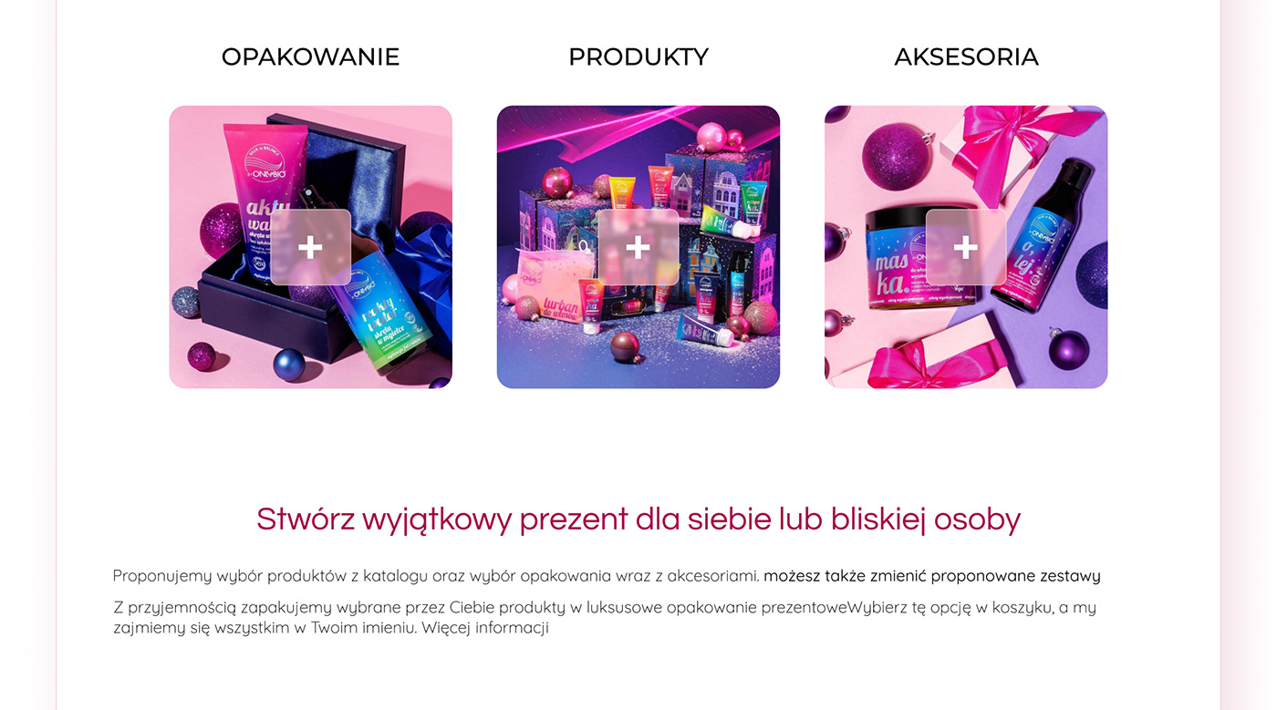 internet shop kosmetyki ui design UI/UX Web Design  Website