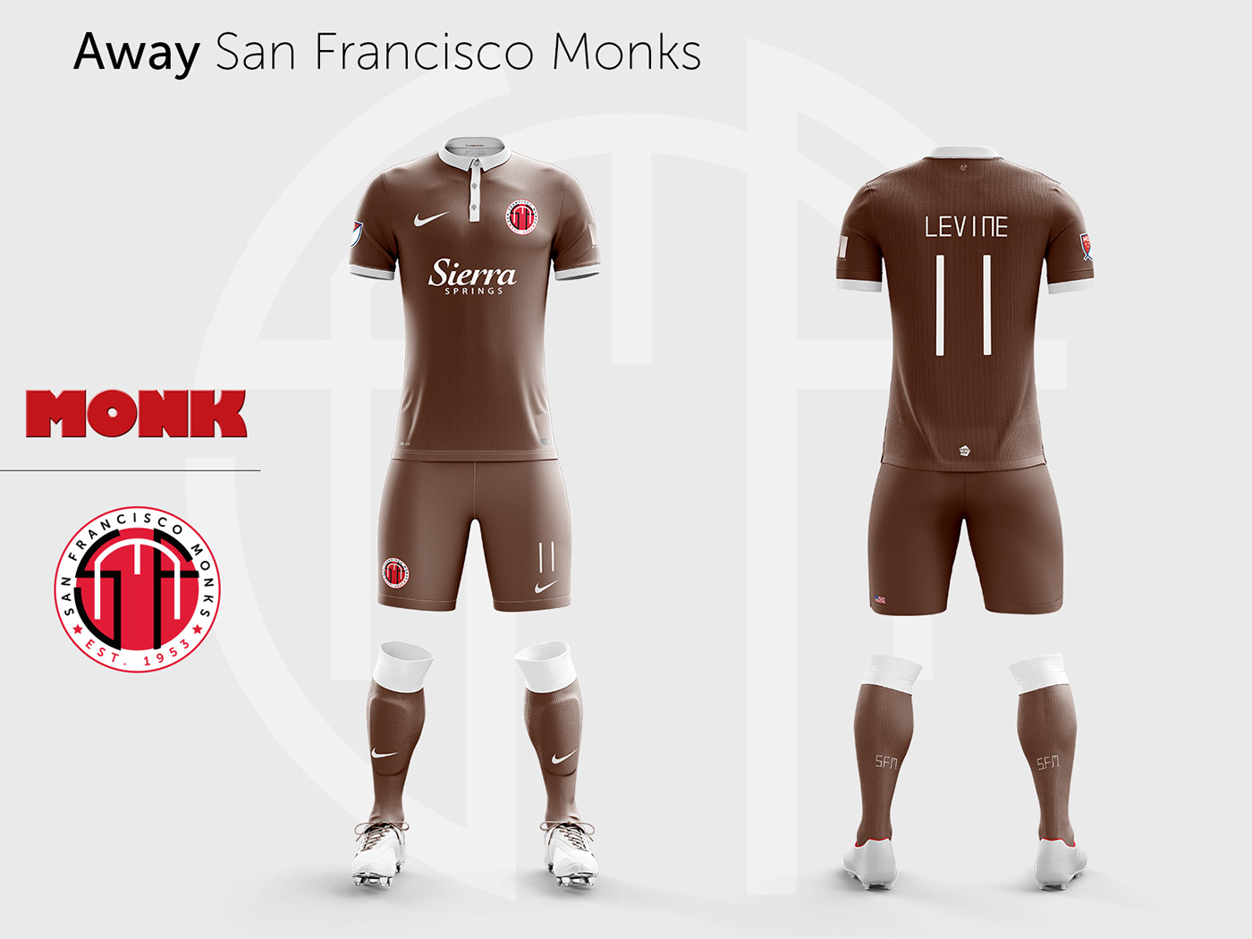 tv series football shirt Mockup soccer design revenge monk Fargo person of interest
