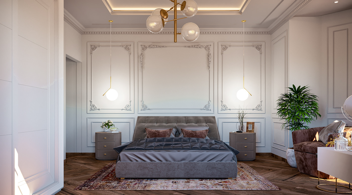 interior design  neoclassic neoclassicm luxurious modern Authentic corona