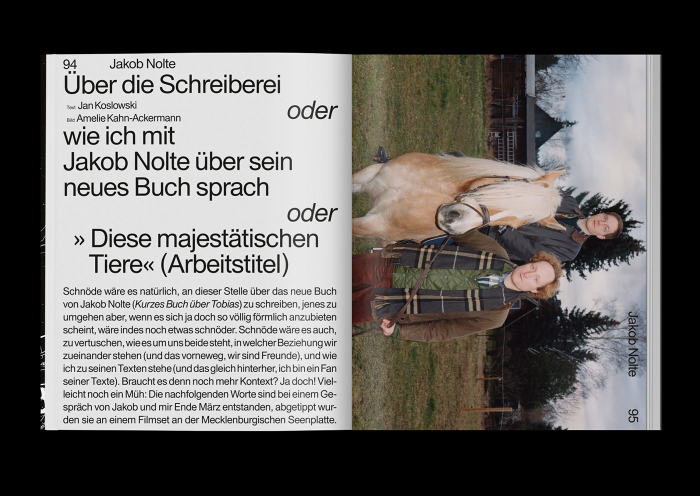 editorial fontinuse germany magazin magazine modern music type