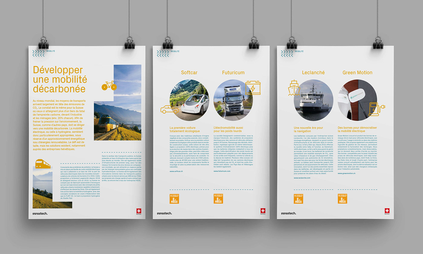Ecology graphics design Green Energy illustrations Lausanne Layout Moser Design pictograms poster Switzerland