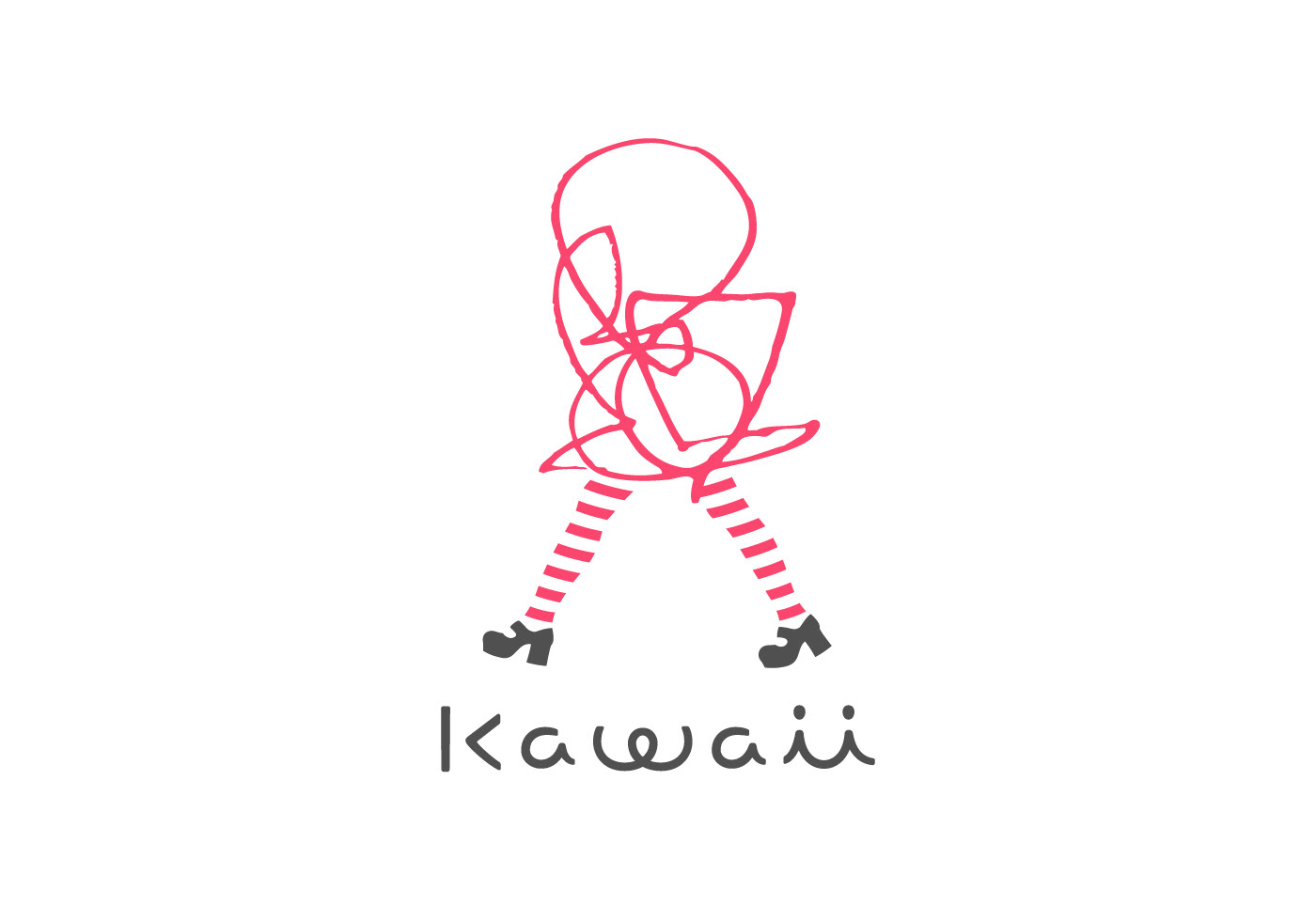 brand identity visual identity Logo Design branding  logo kawaii japan anime graphic design  will