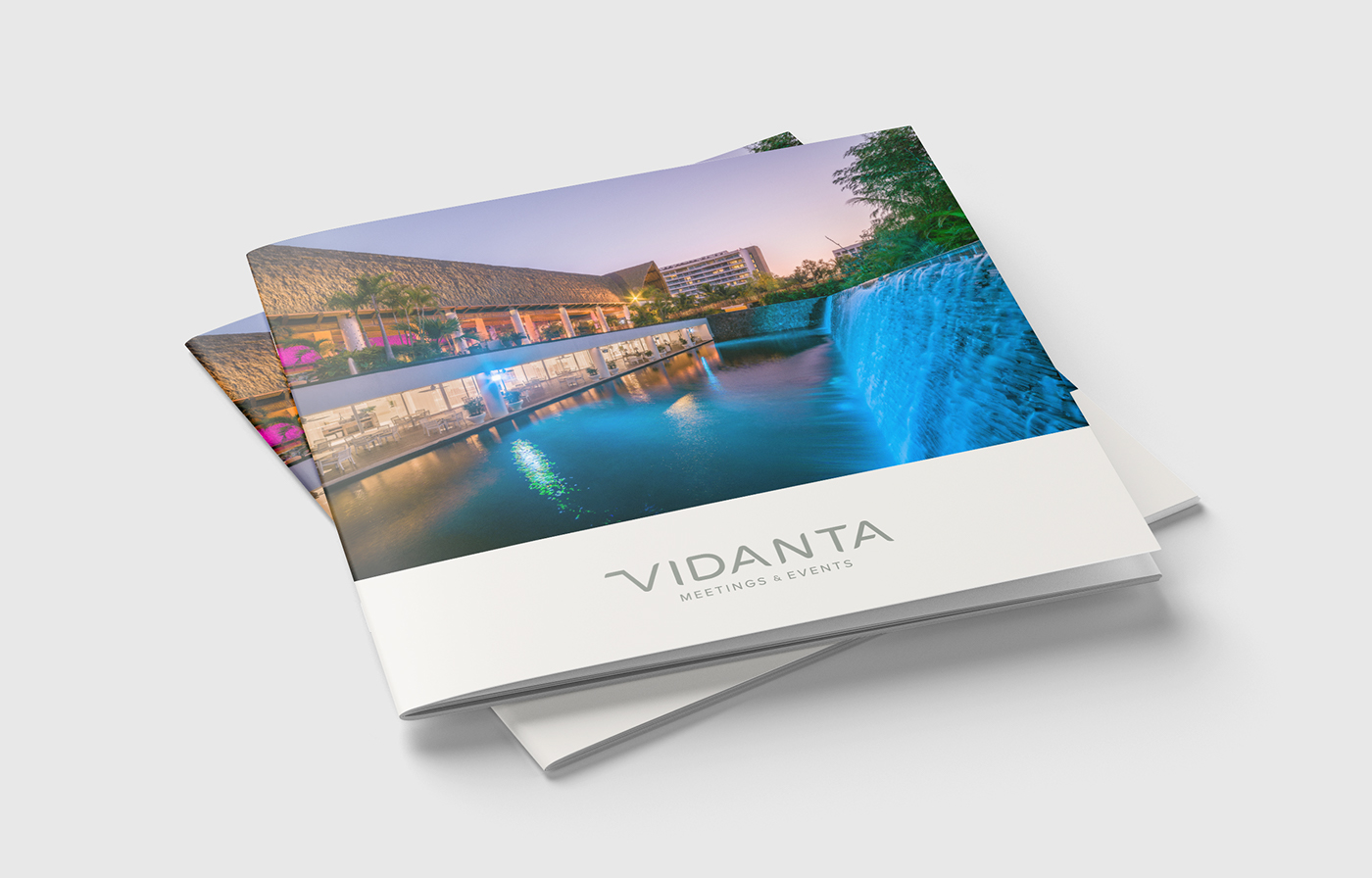 folleto brochure Vidanta MEETINGS & EVENTS Nuevo Vallarta editorial puerto vallarta Events meetings