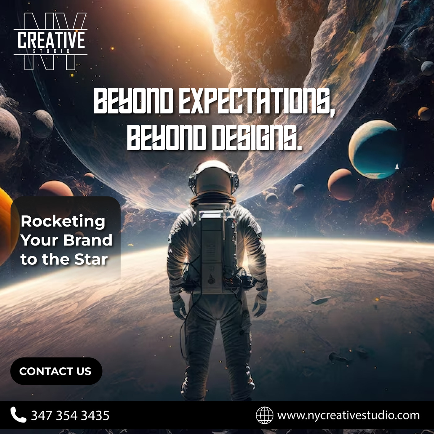 branding  beyond designs Beyond Expectations ny creative studio