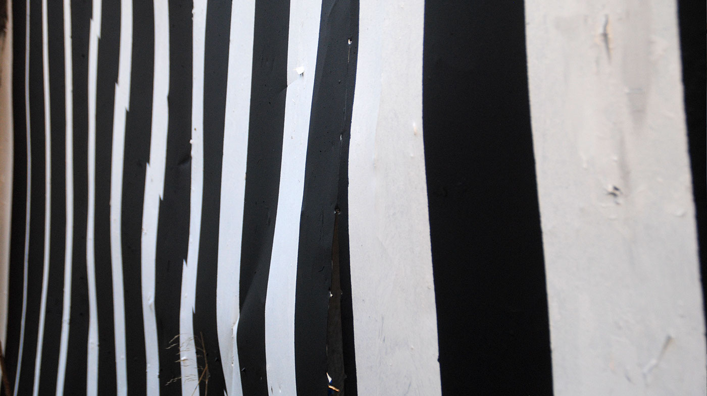 Adobe Portfolio donforty simek blackandwhite billboard Mural streetart athens geometry abstract