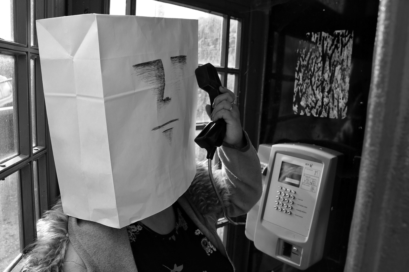 Photography  identity Project Paper Bags masks
