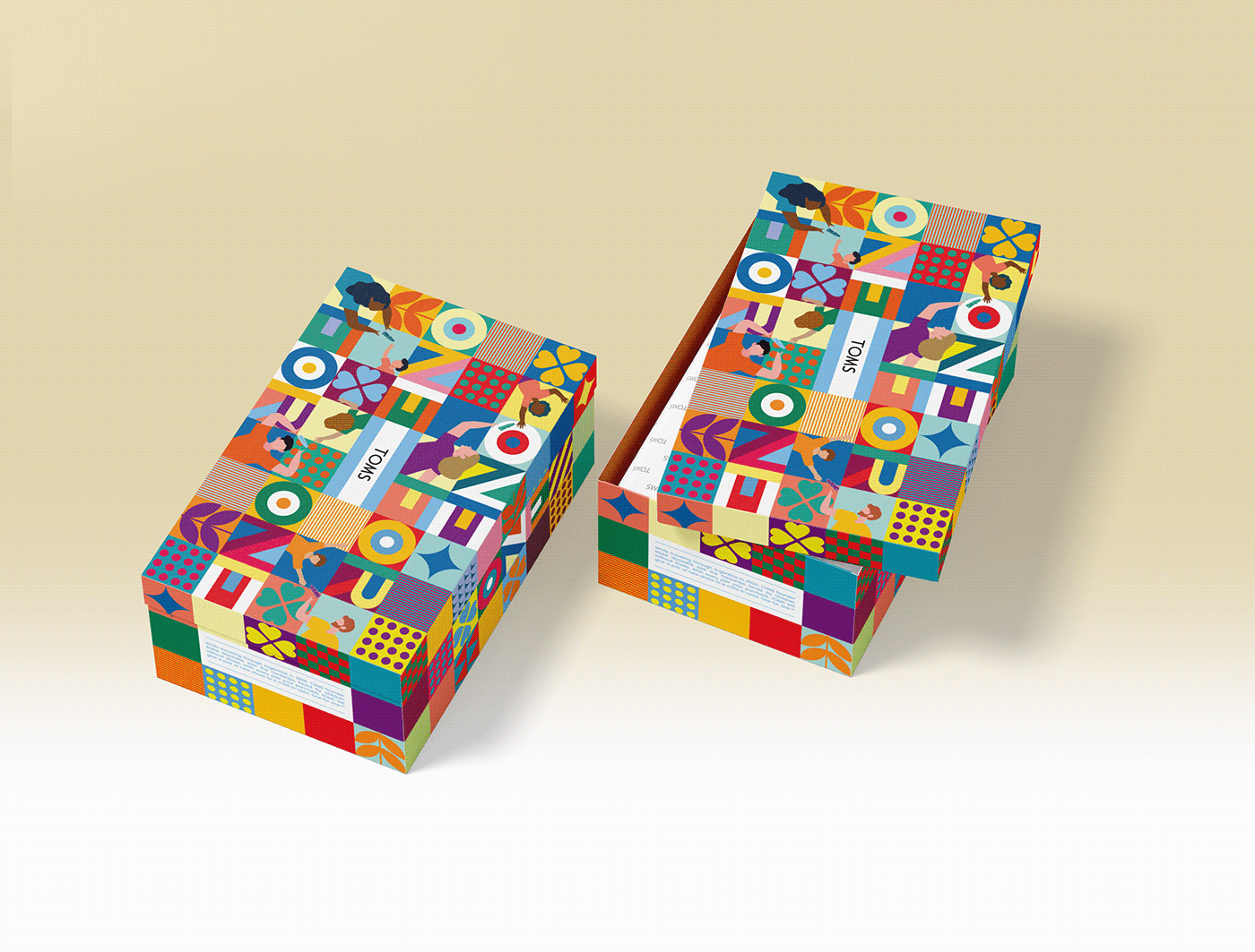 box box design design Packaging packaging design shoe shoe box Shoe packaging TOMS