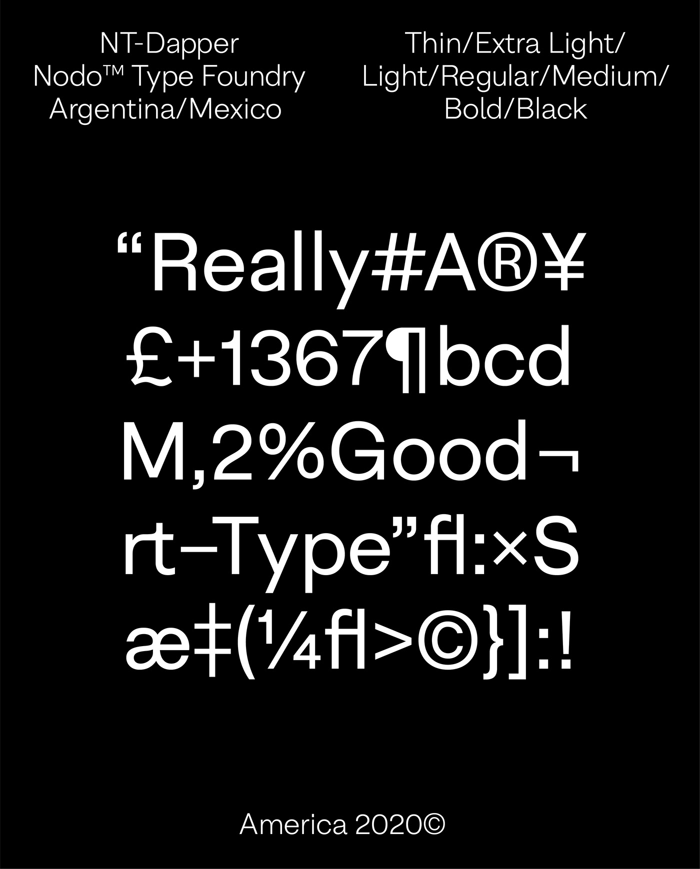 art direction  editorial design  font foundry graphic design  NODOTYPEFOUNDRY specimen tipografia type typography  