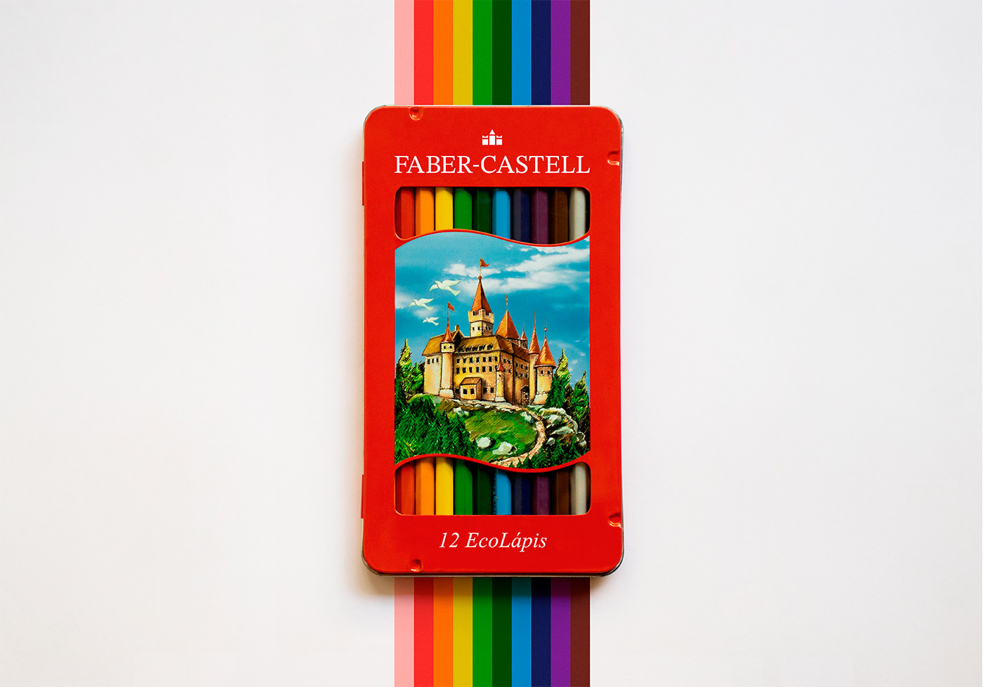 castel FABER faber-castell identidade visual Logotipo novas marcas pencil Rebrand rebrand faber-castell redesign