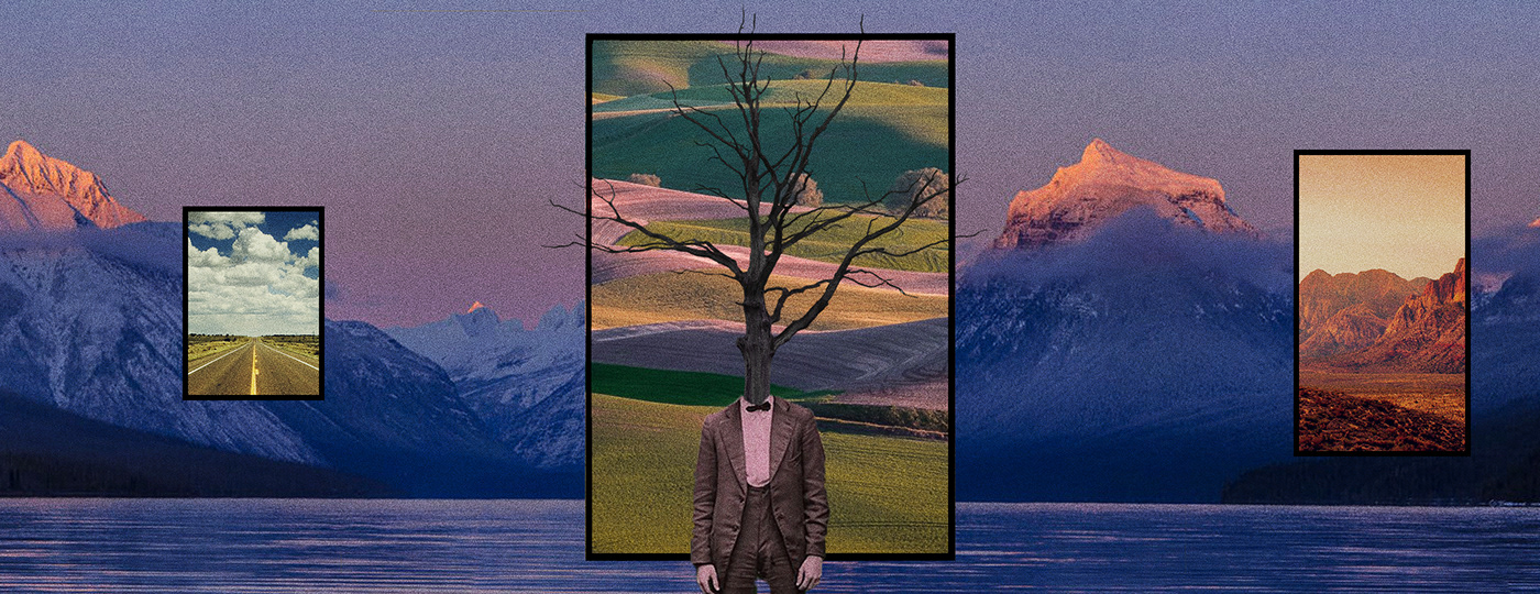 surreal Hipster Retro collage