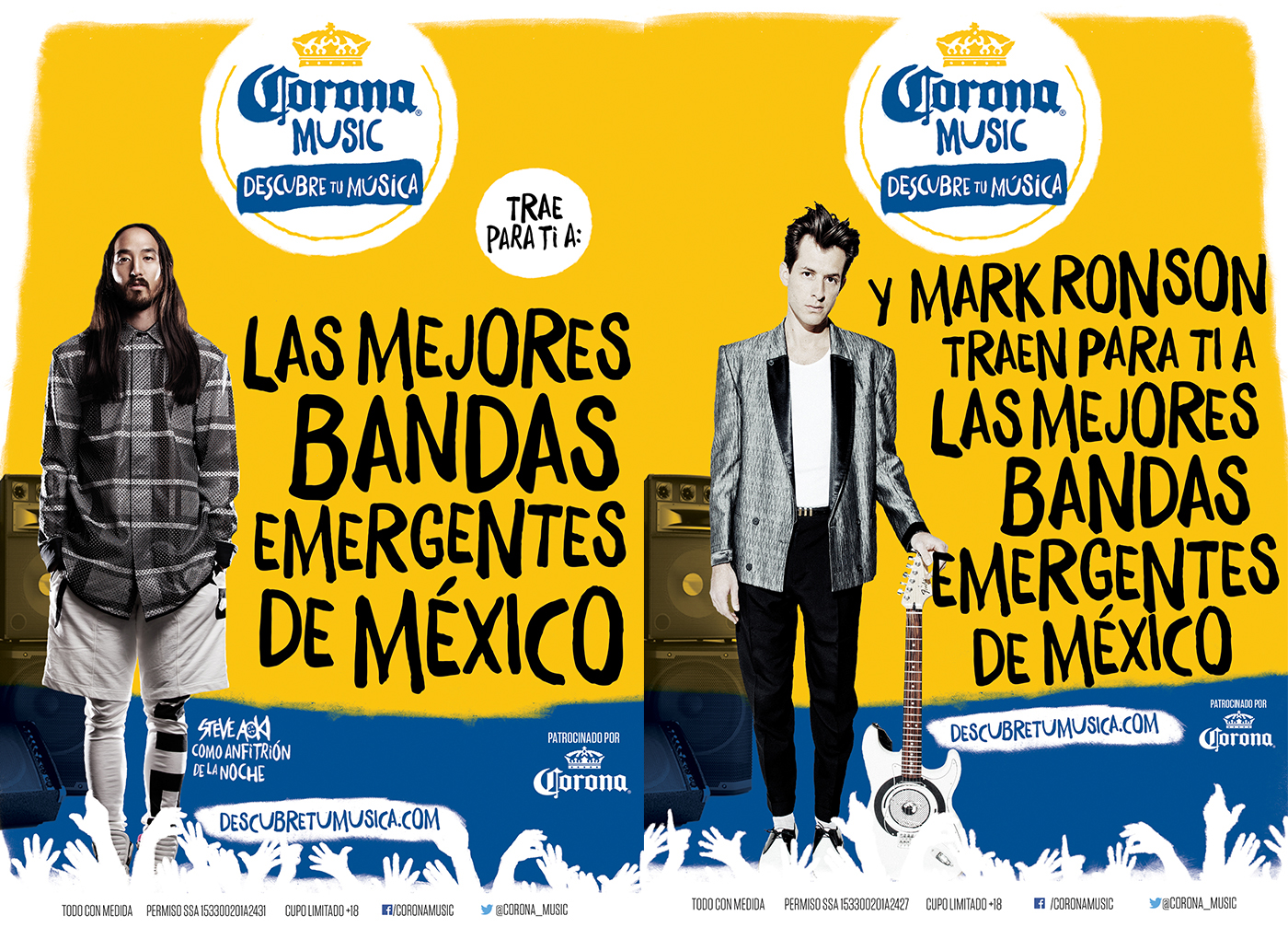 corona tour bandas mexico cerveza festival emergente