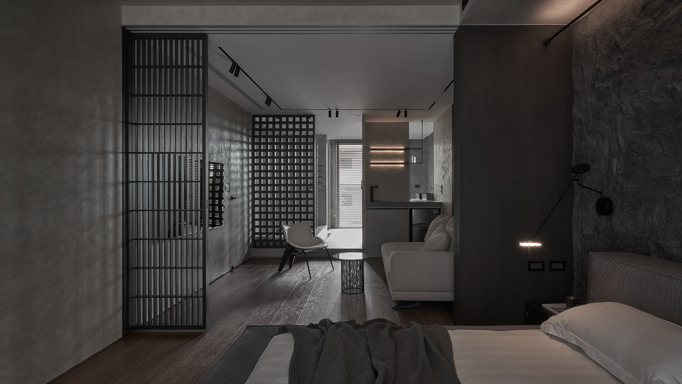 interior design  Interior modern plaster abstract pattern interiordesign bedroom homedecor apartmentdesign