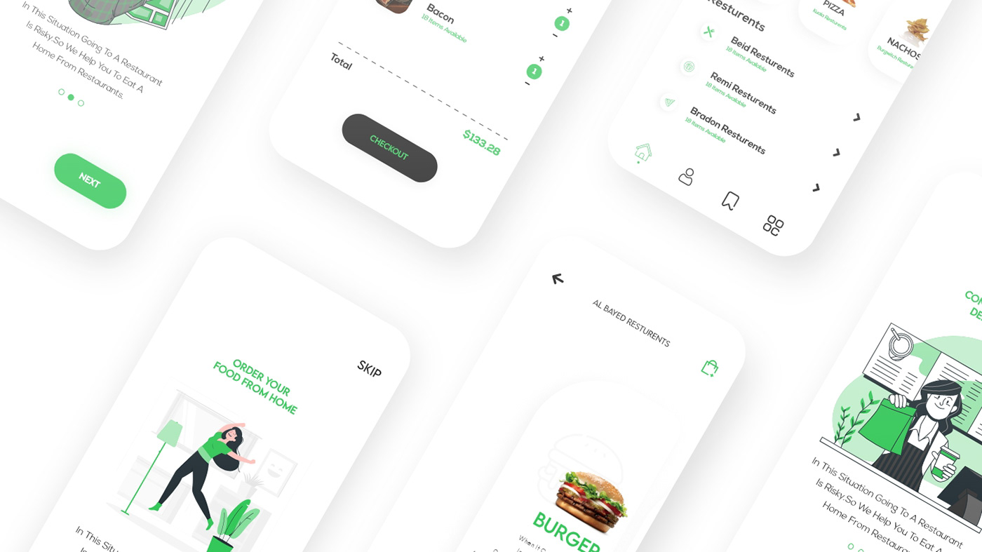 Android Apps apps design food apps FOOD ORDER APPS foody ios minimal apps online food apps ui ux UX design