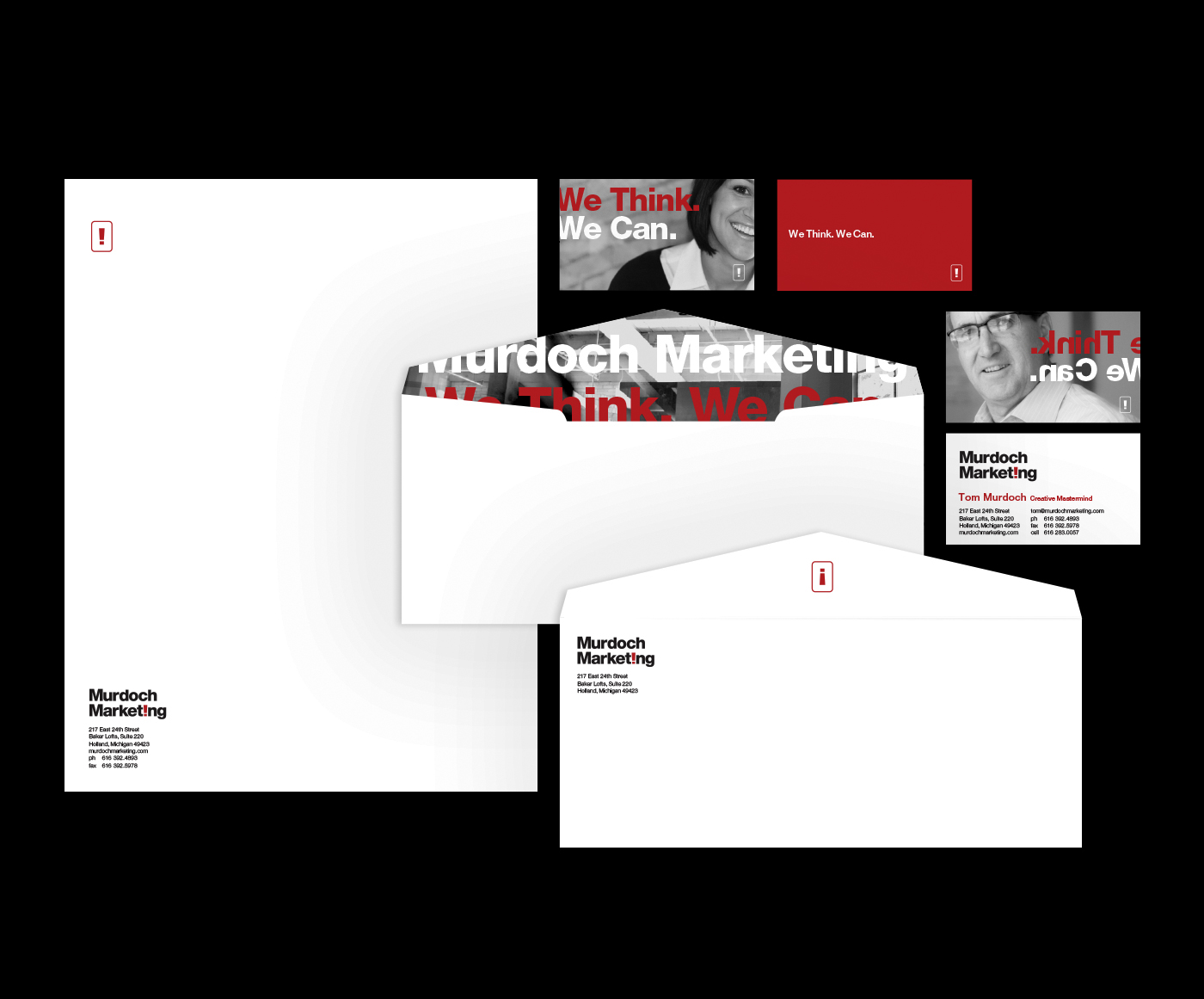 murdoch marketing   Holland Michigan Advertising  agency Web Design  identity strategy graphic