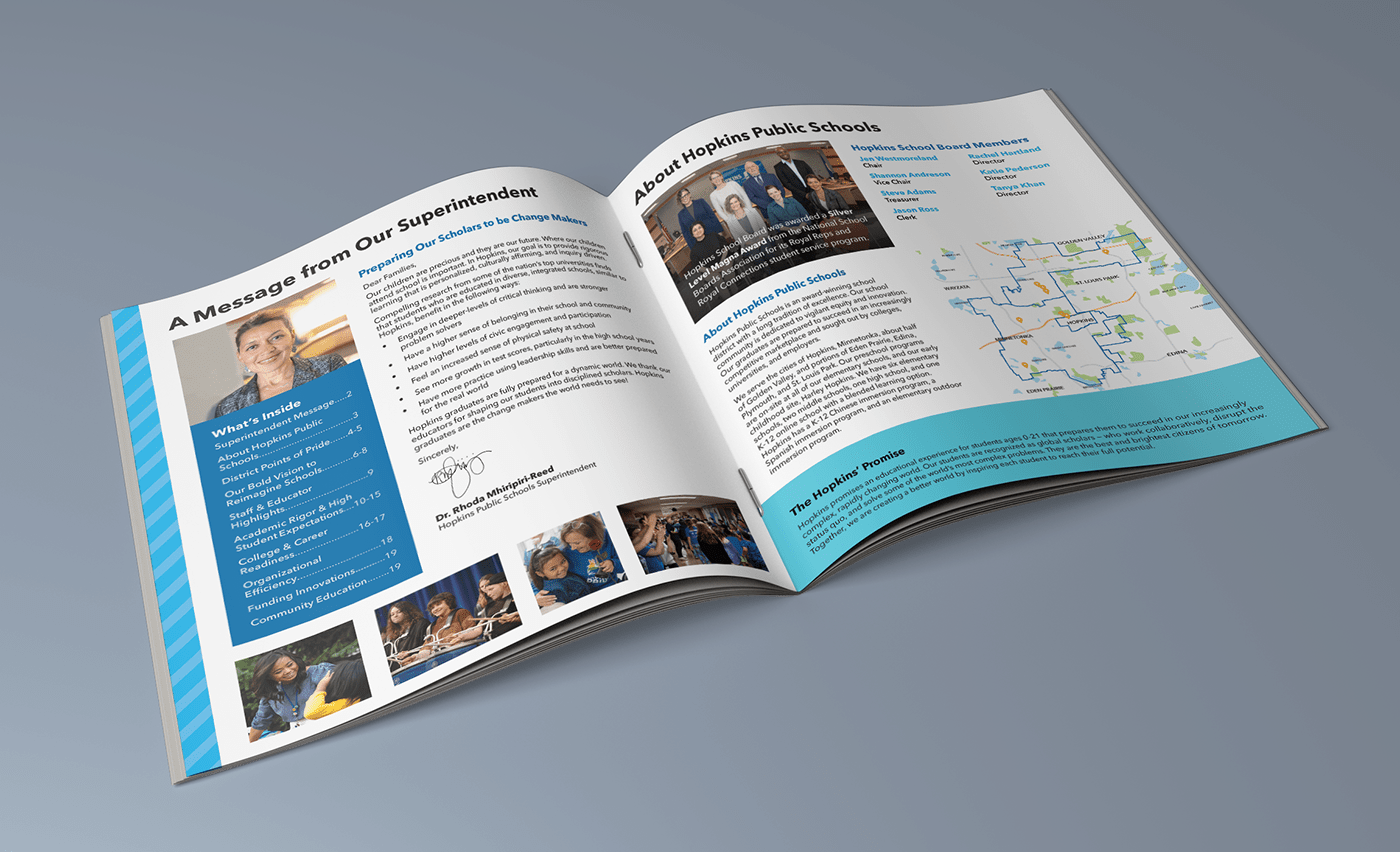 annual report brochure Layout Design editorial InDesign print brand identity Direct mail