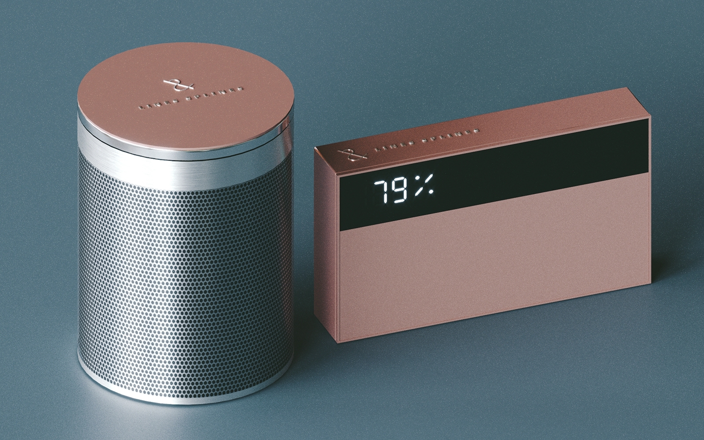 speaker POWERBANK design product Render 3dmax