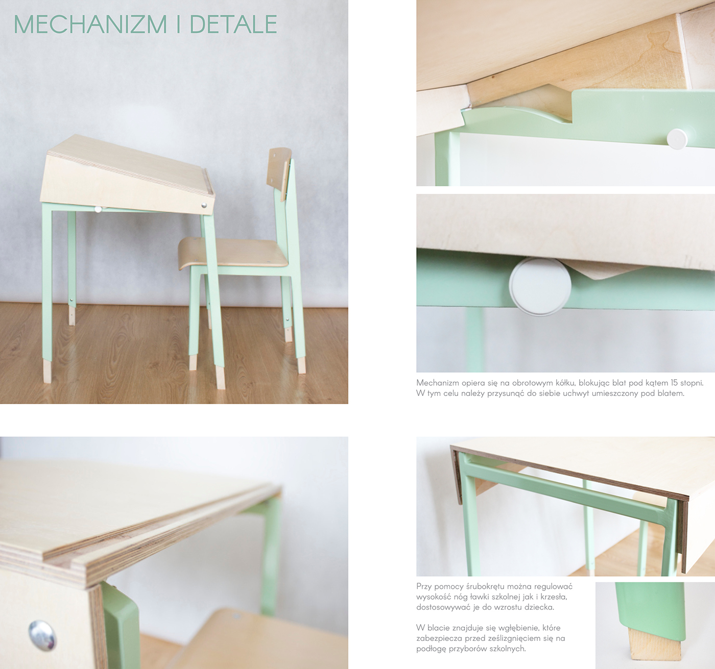 primary school furniture design industrial design  geometrical dependencies SCHOOL DESK school kids