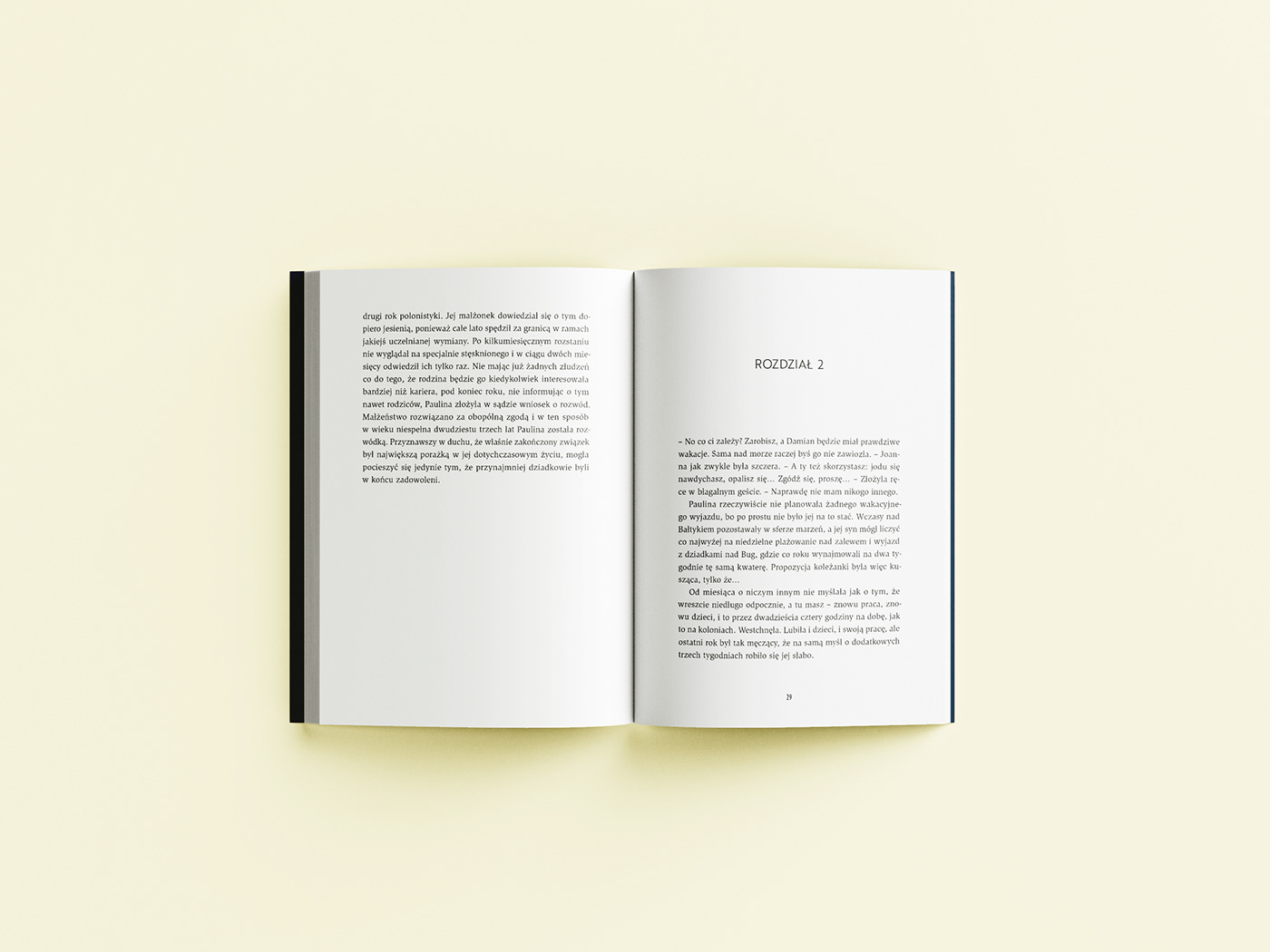 book książka powieść szara godzina szymańska typography  
