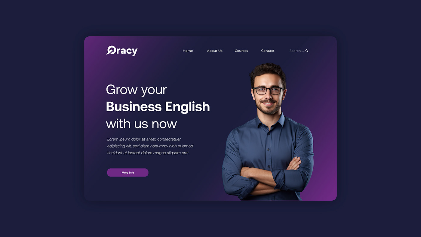language Education learning online logo brand identity Logo Design purple Web Design  app design