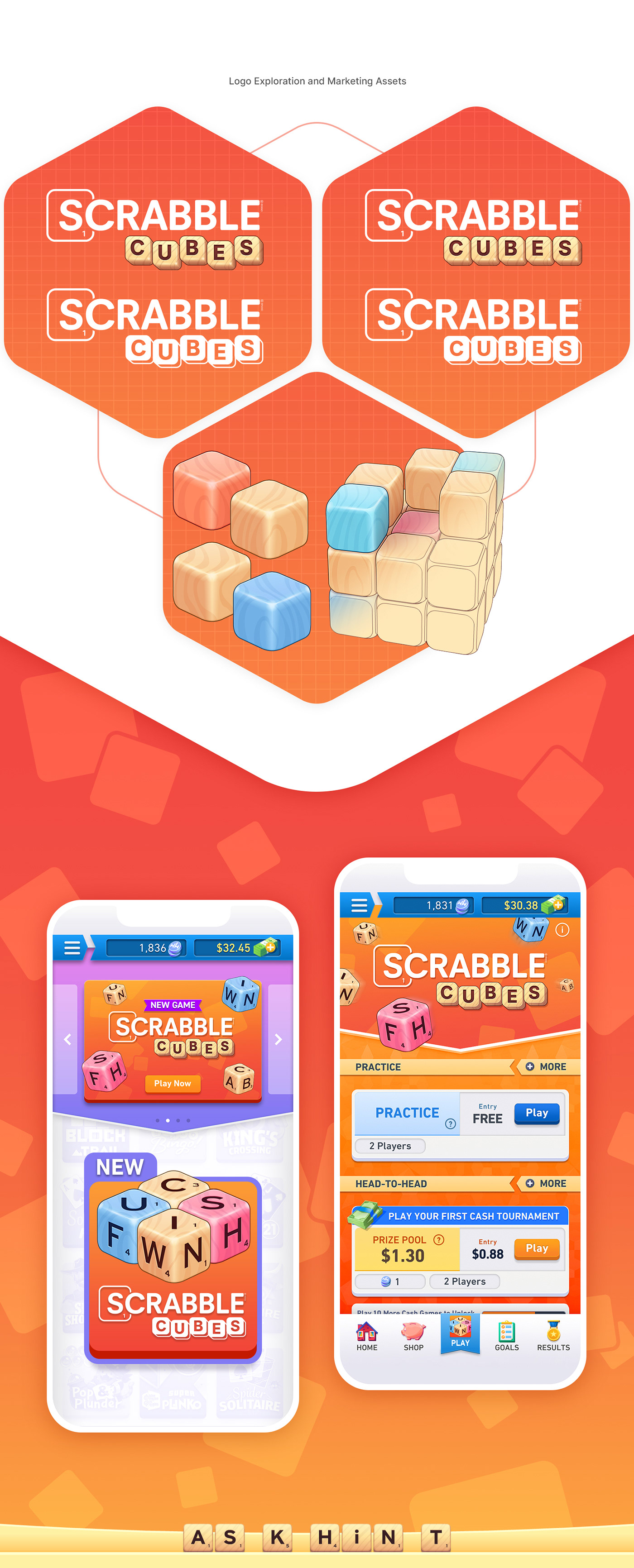 Scrabble mobile games game ui skill games Casual games word games worldwinner Hasbro
