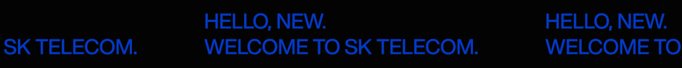 Brand Design bx huskyfox identity merchandise Onboarding kit Packaging recruitment SK Telecom typography  