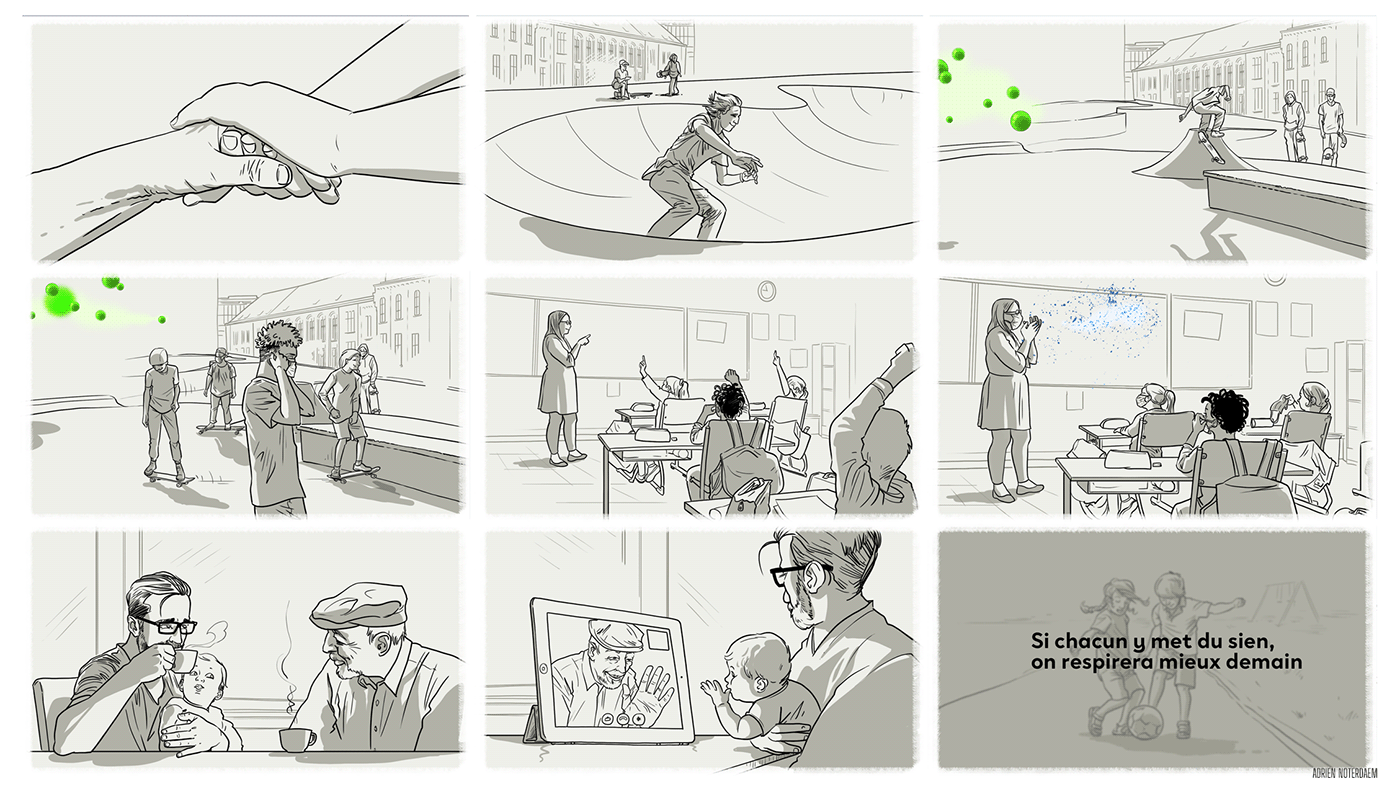 digital illustration Drawing  ILLUSTRATION  sketch storyboard storyboarding  