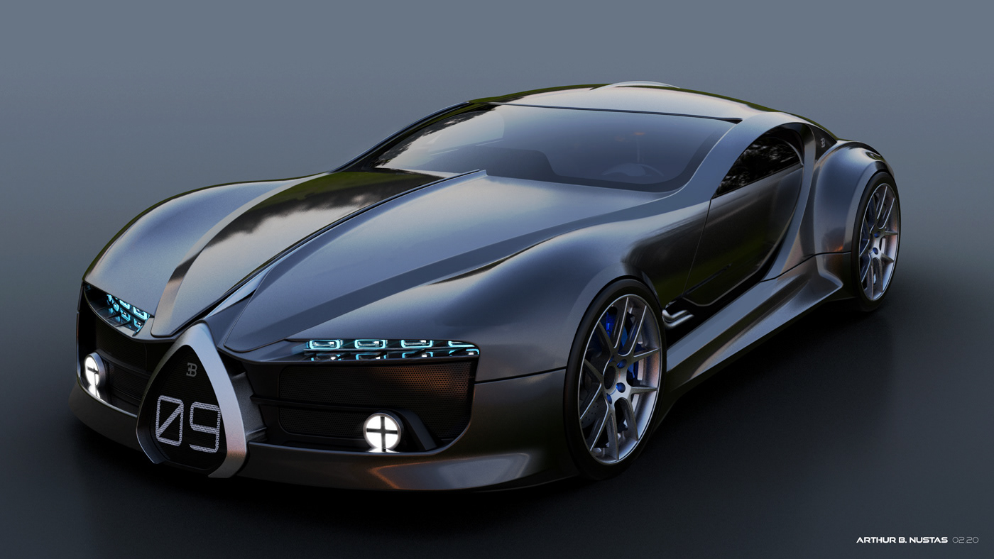 bugatti coupe concept type57 super sport