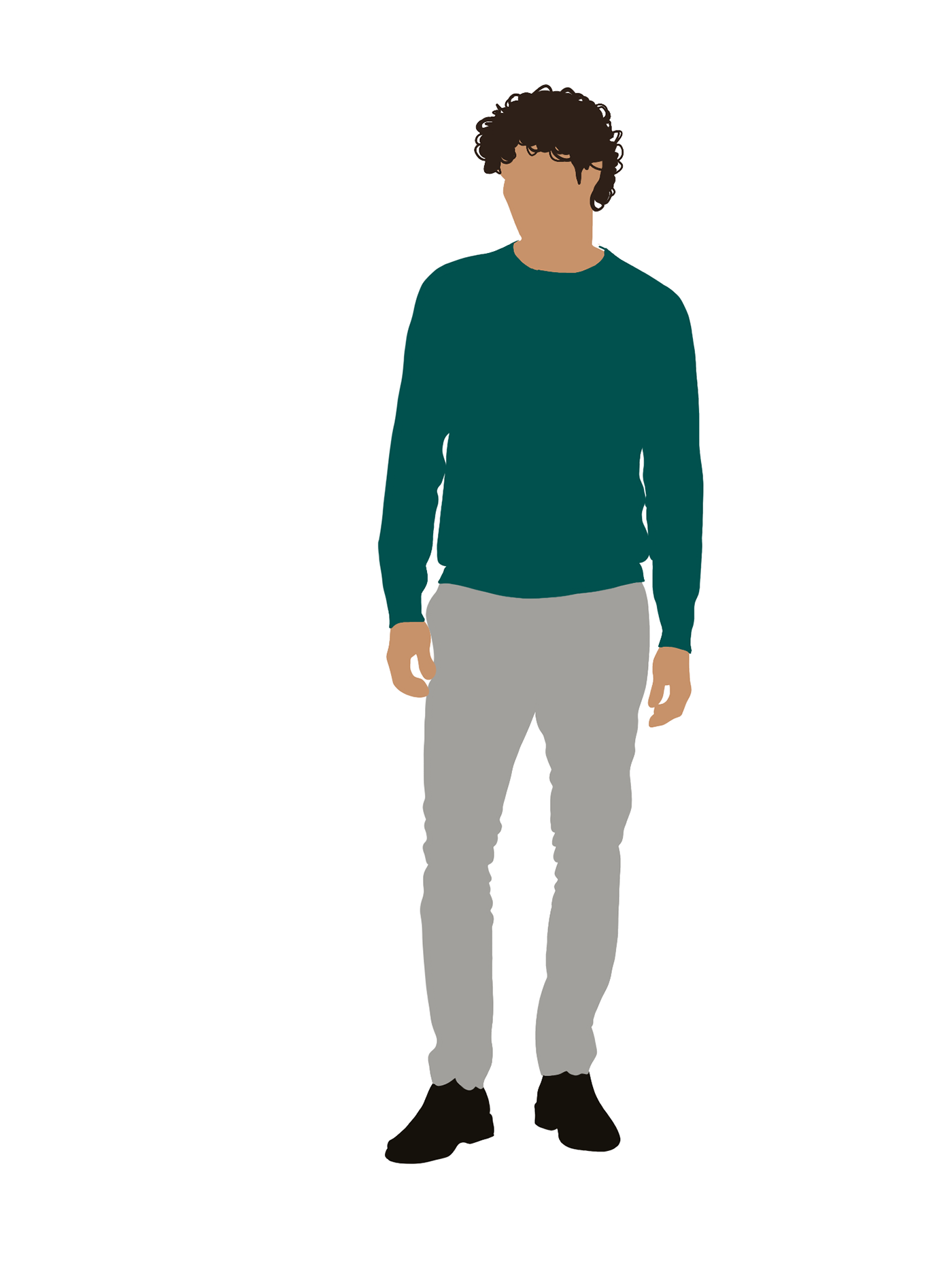 people person cutout clipart ILLUSTRATION  flat Render architecture visual