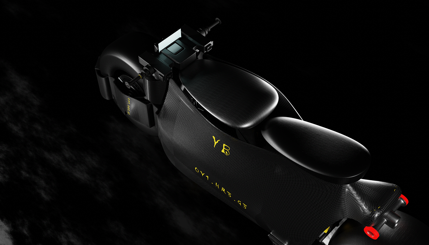 3D motorcycle concept 3d modeling blender3d Digital Art 