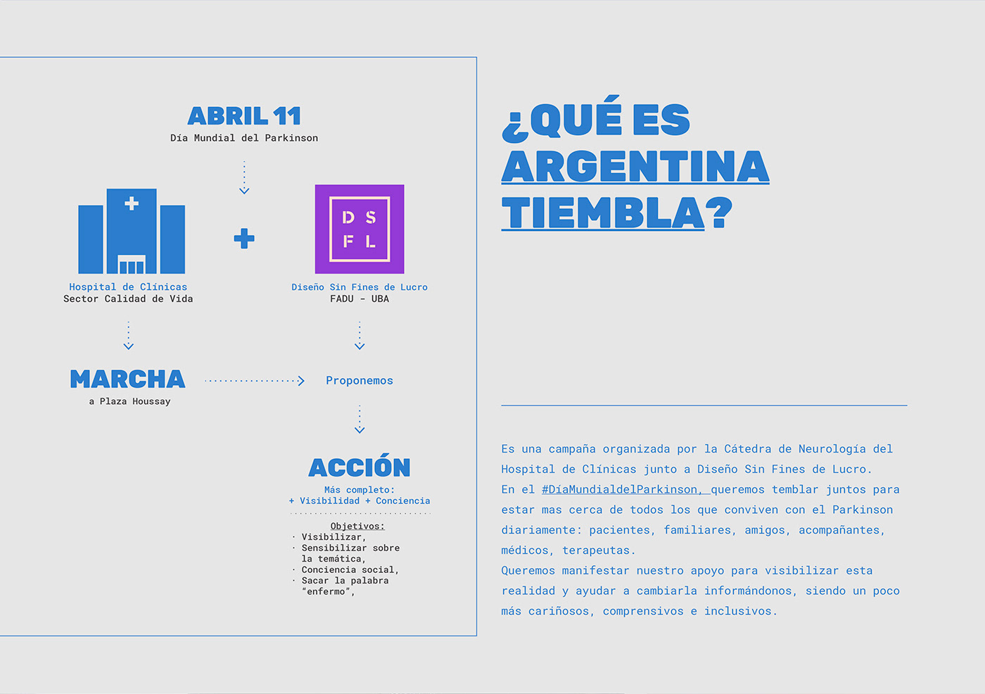 argentina fadu parkinsons disease dirección de arte Evento Hospital de Clínicas NGO sin fines lucro