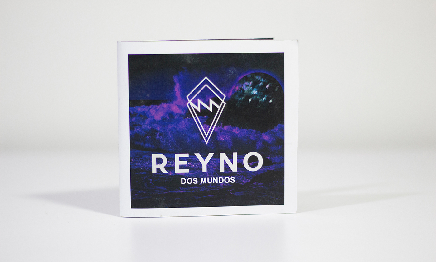 rediseño marca logo brand CD cover Reyno indie rock band mx mexican band