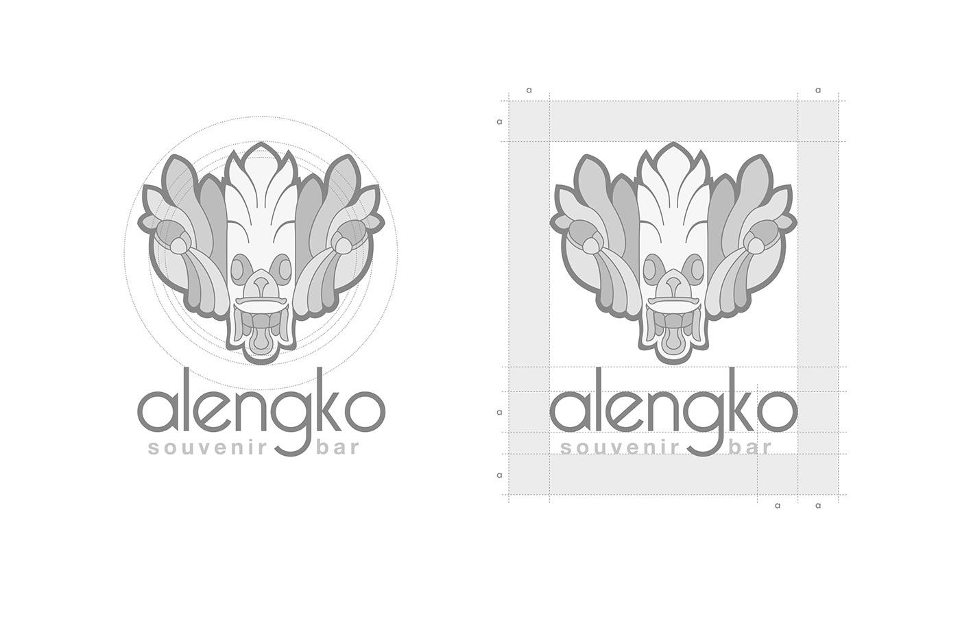Alengko colombo Sri lanka branding  Graphic Designer Packaging ravana Yaka Mask rakshasa Yaksha