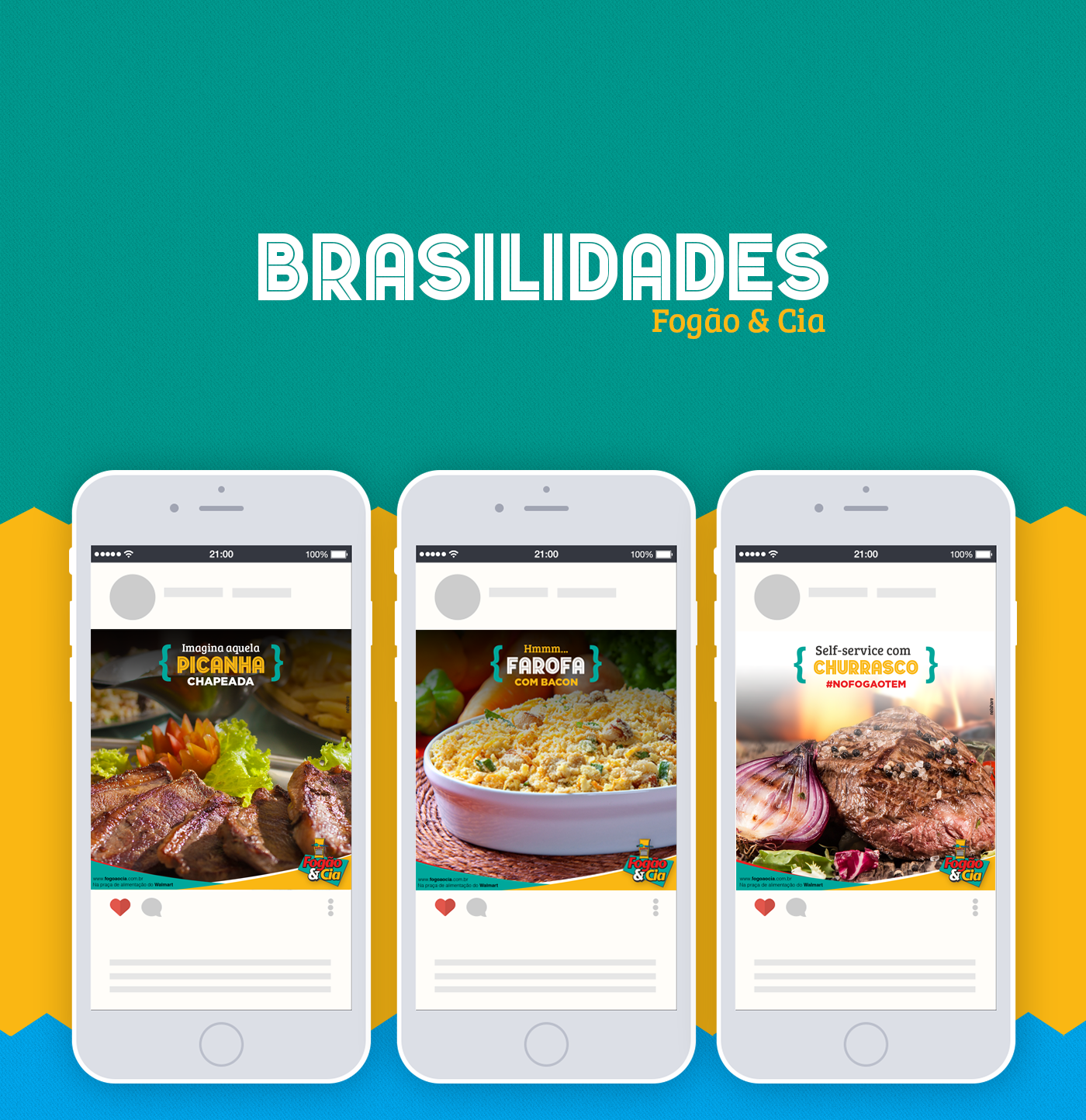 fogão CIA bauru Redes Sociais social media campanha comida Food  Brasil restaurantes