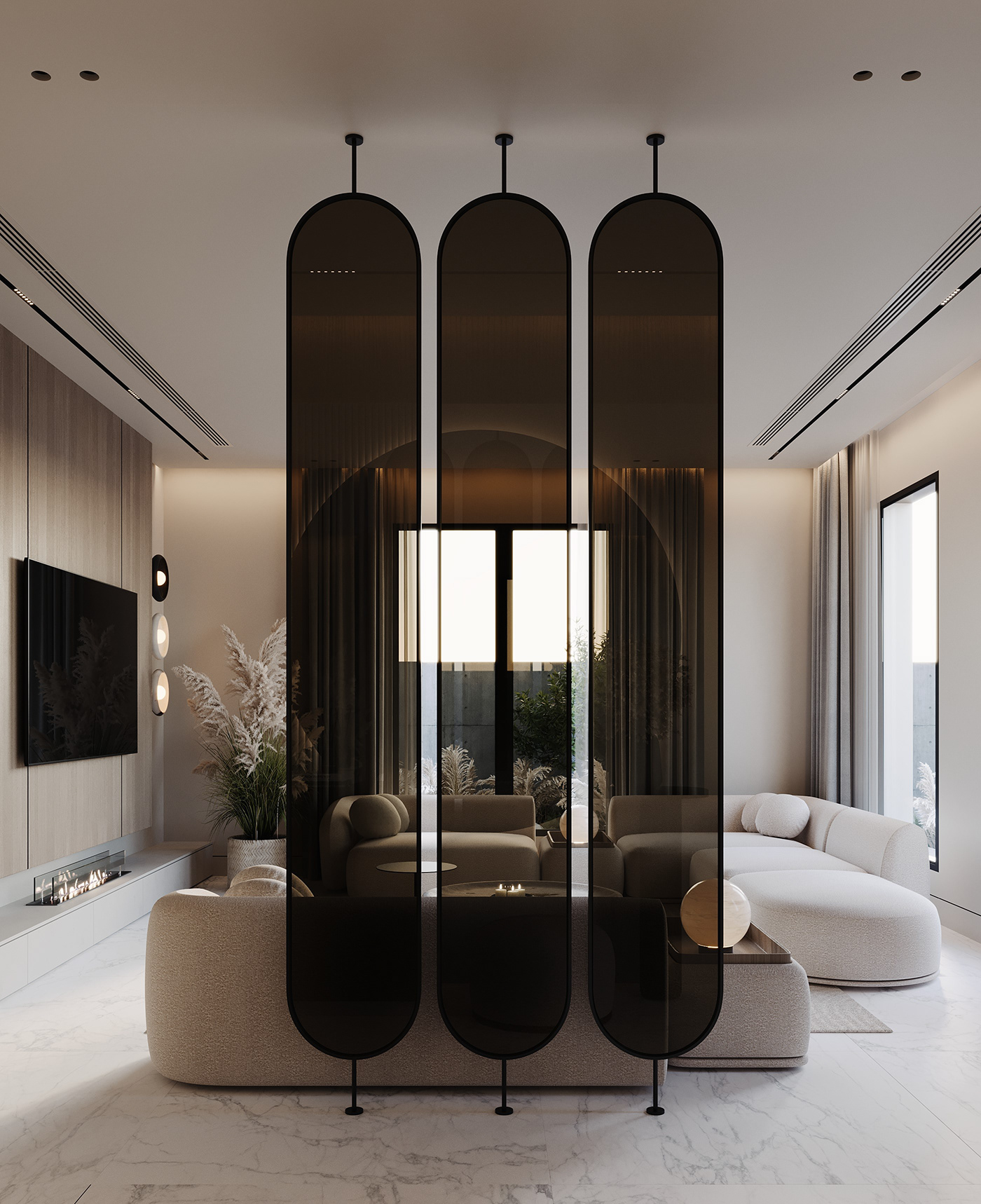 minimal modern visualization interior design  architecture archviz CGI Render 3D 3ds max