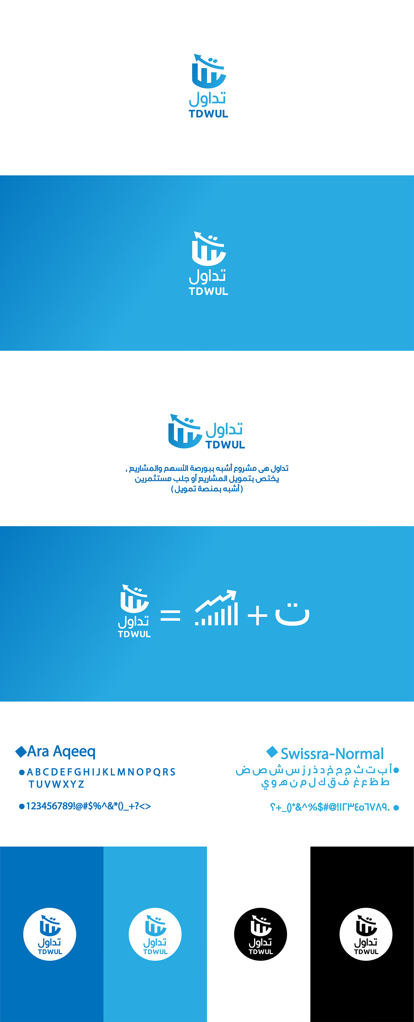 logo branding  identity Mockup logos trading Investment Branding design logo